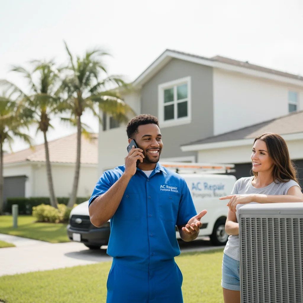 AC Repair Pompano Beach customer support in South Beloit